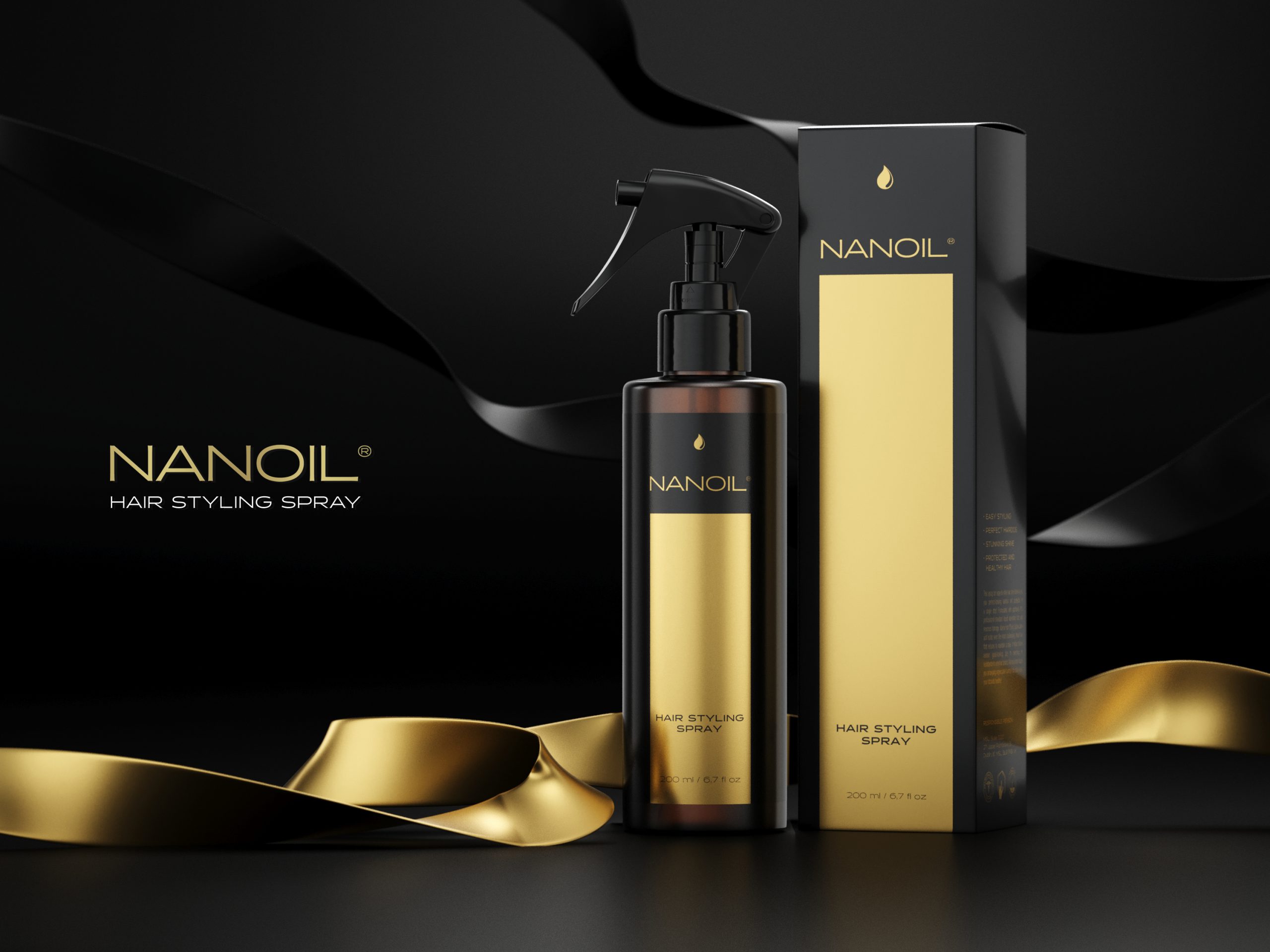 hair styling spray Nanoil