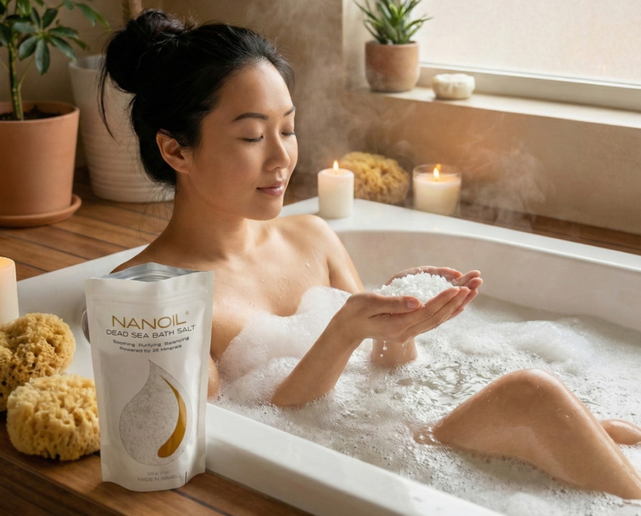 nanoil Сол за баня от Мъртво море